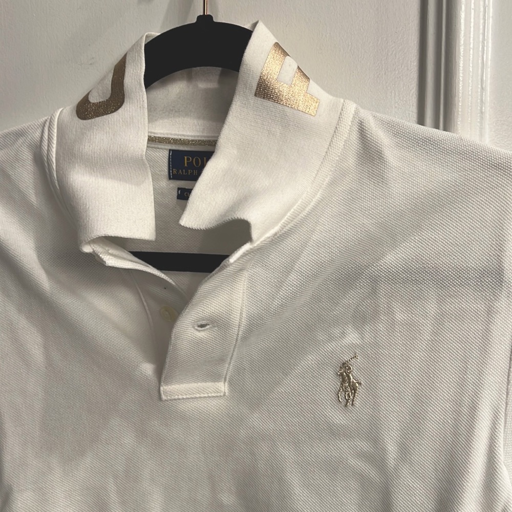 ⭐️Golden Pony Logo Pique POLO - Ralph Lauren - *never worn*⭐️